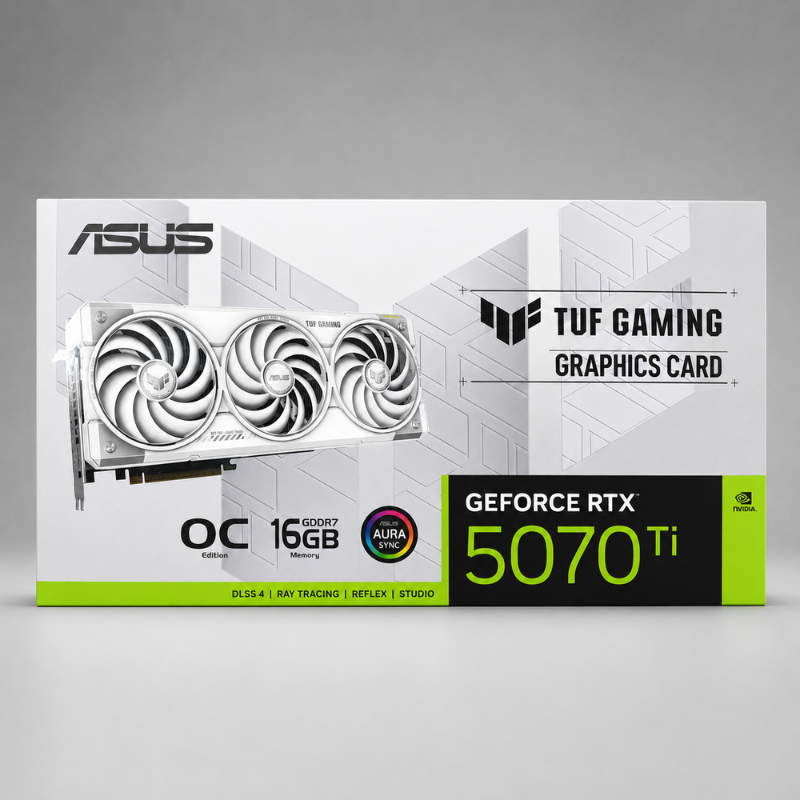 ASUS TUF GAMING RTX 5070Ti 16GB  OC - White