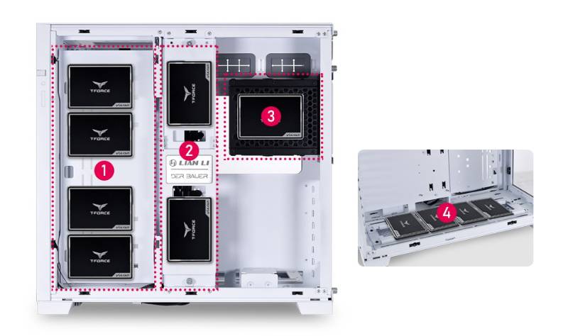 Lian Li O11 DYNAMIC EVO RGB (White)