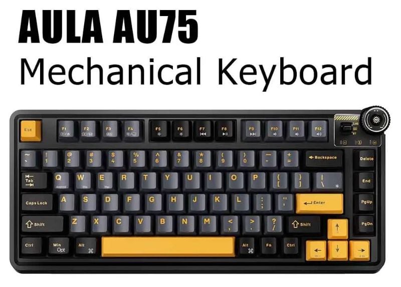 Aula AU75 Gasket Wireless Mechanical Keyboard