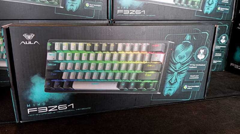 Aula F3261 Black RGB Gaming Mechanical Keyboard