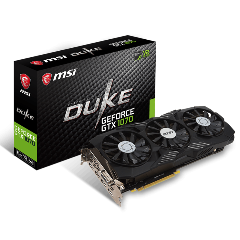 MSI Duke GTX 1070 8GB