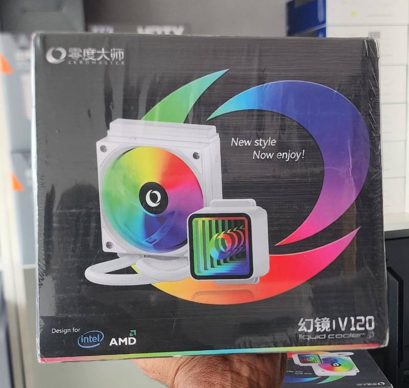 Zero Master 120mm Liquid cooler (White)