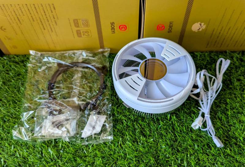 MJ WHITE CPU Cooler