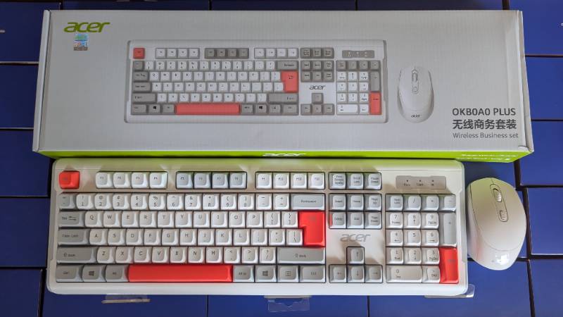 OKB0A0 WIRELESS
WHITE COLOR
KEYBOARD