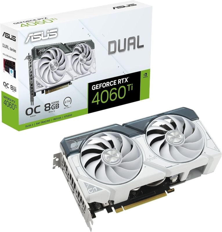 Asus Dual RTX 4060 TI 8GB White