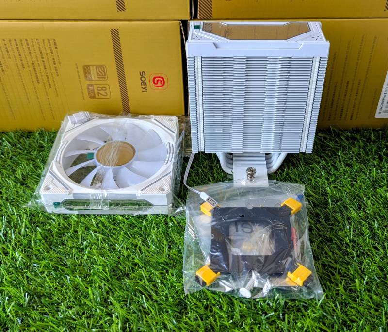 J1200 WHITE CPU Cooler