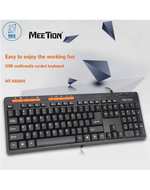 MEETION K600M WIRED MULTIMEDIA KEYBOARD