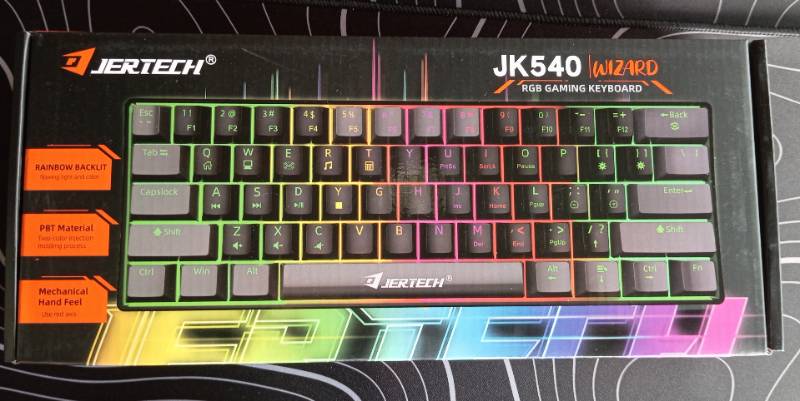 JERTECH JK540 Red Switch Mechanical Keyboard