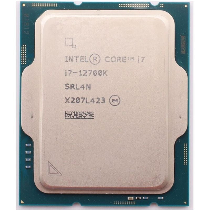 Intel Core i7 12700K 12Gen Processor