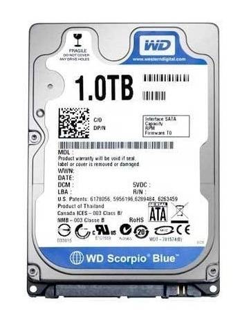 Laptop 1TB Hard Drive
