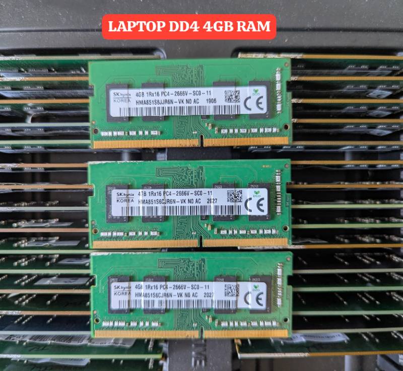 LAPTOP DDR4 4GB 2666Mhz RAM