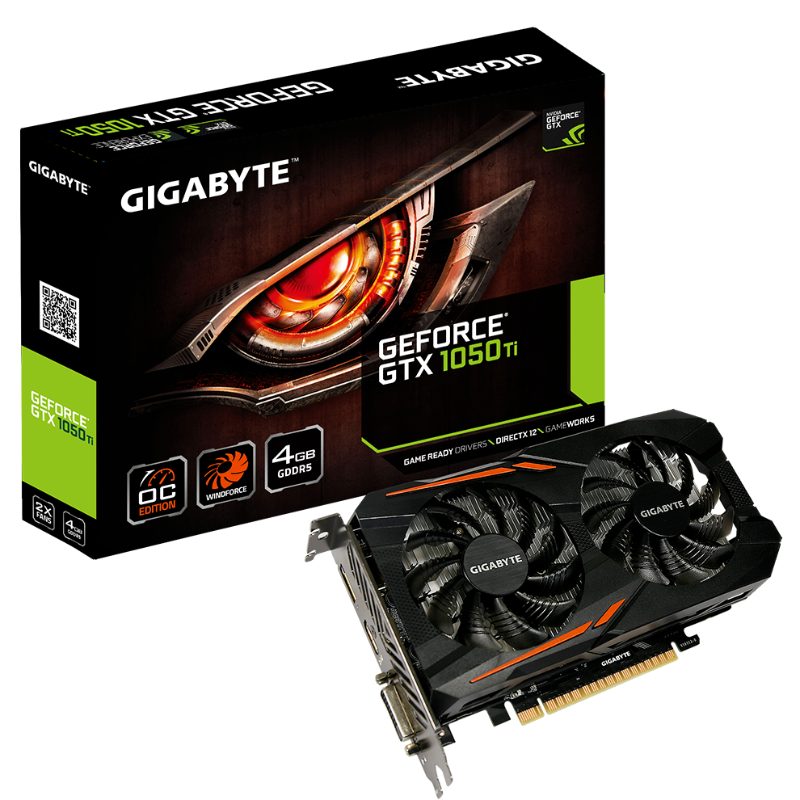 Gigabyte GTX 1050 TI 4GB
