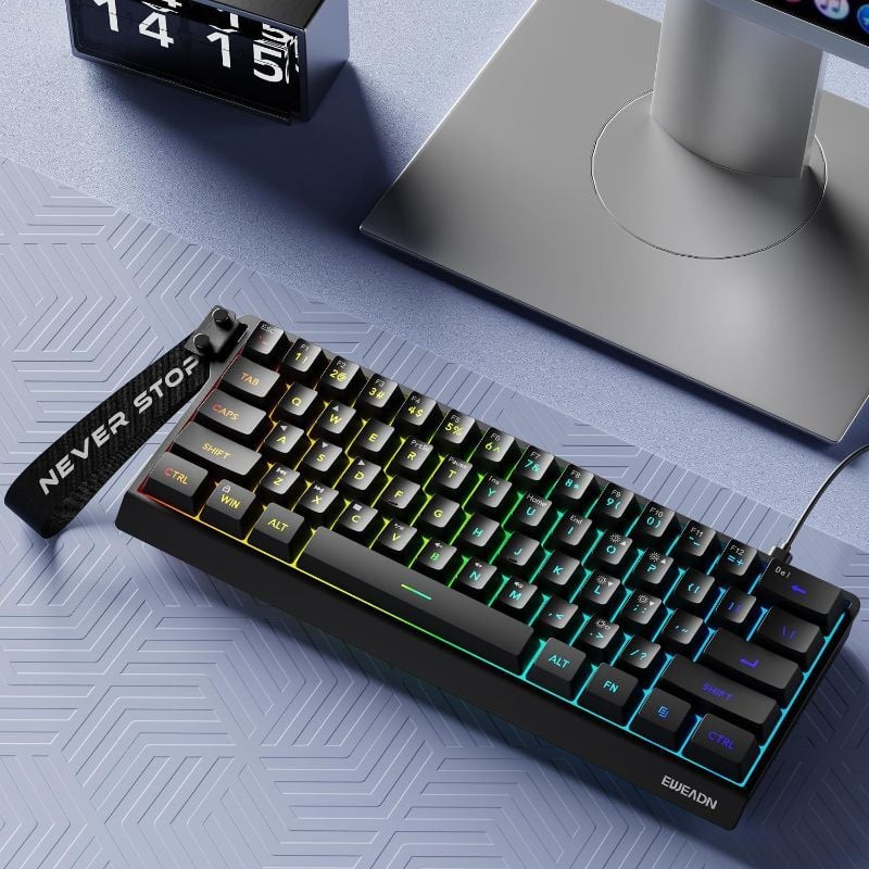 EWEADN DK63 60% Gaming Mechanical Keyboard
