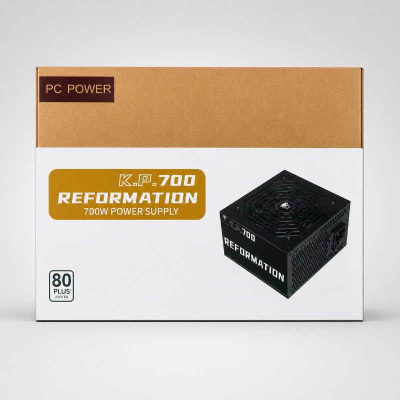 KP700 80 Plus White 700W Gaming Power Supply