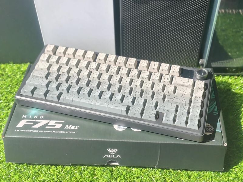 AULA F75 MAX Gasket Wireless Mechanical Keyboard
