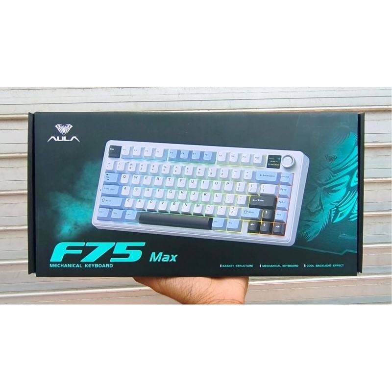AULA F75 MAX Gasket Wireless Mechanical Keyboard