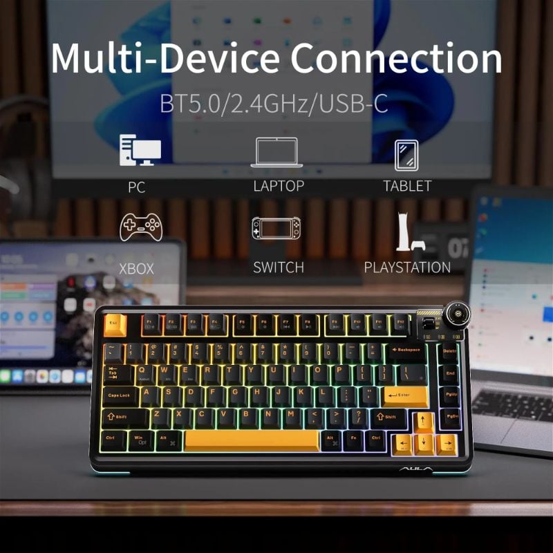Aula AU75 Gasket Wireless Mechanical Keyboard