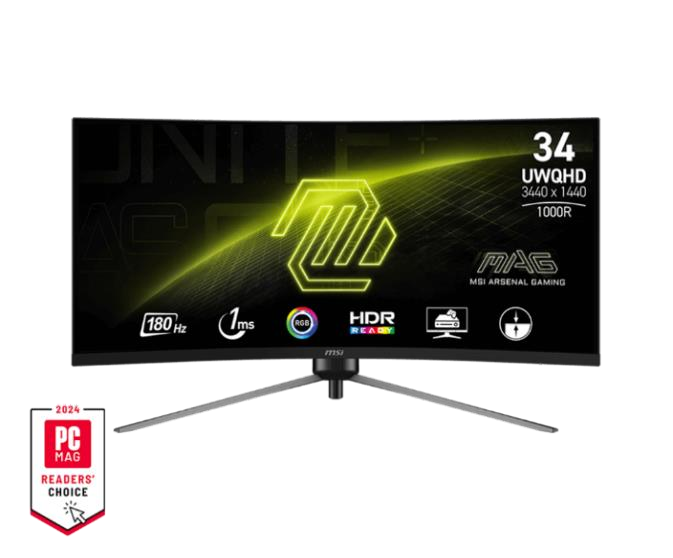 MSI MAG 345CQR E2 Monitor