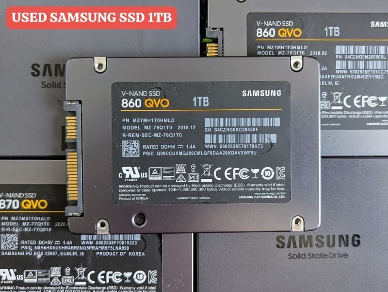 SAMSUNG 860QVO 1TB SSD