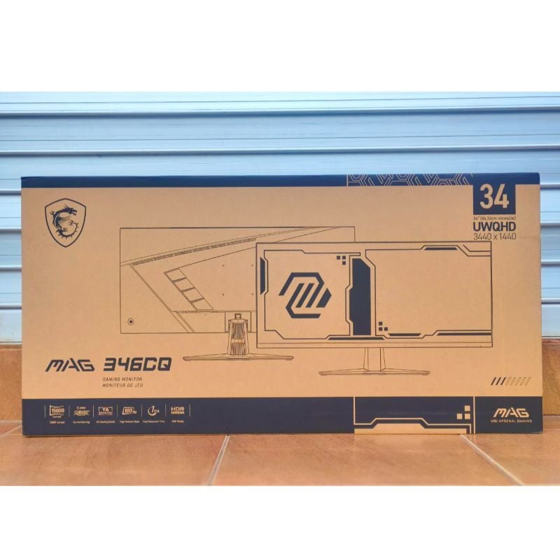 MSI MAG 346CQ Monitor