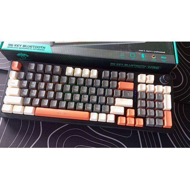 Leaven H96 Tri-Mode 96-Key RGB Wireless Mechanical Keyboard