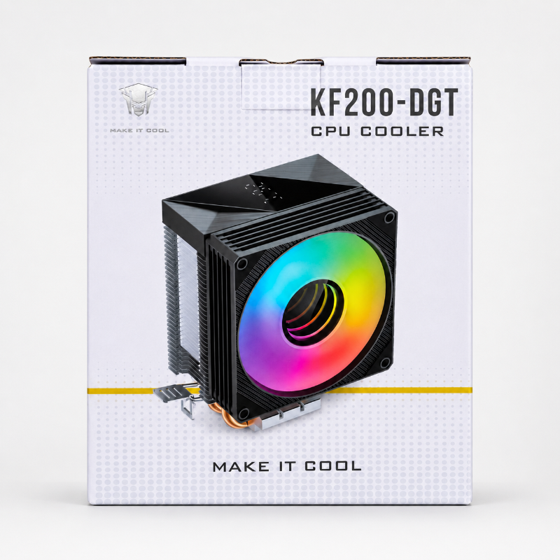 KF200 DIGITAL - BLACK CPU Cooler