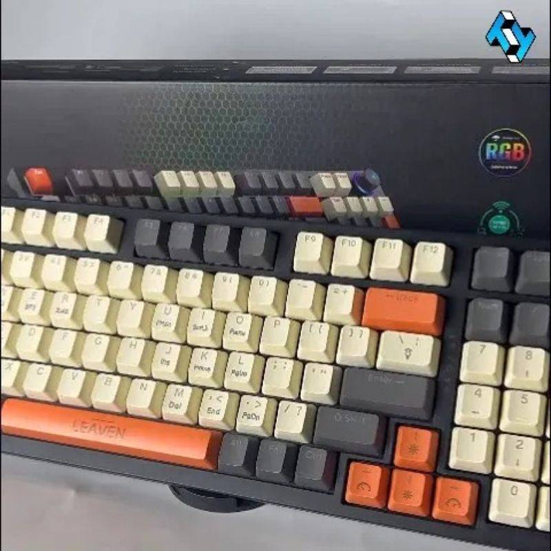 Leaven H96 Tri-Mode 96-Key RGB Wireless Mechanical Keyboard