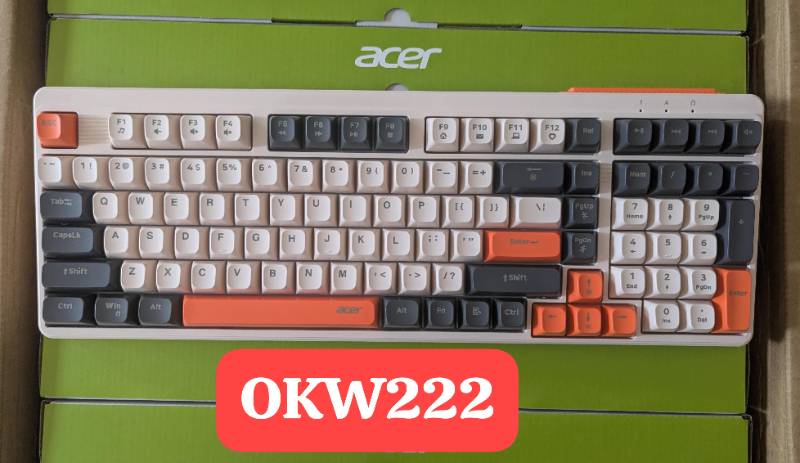 OKW222 USB
WHITE KEYBOARD
