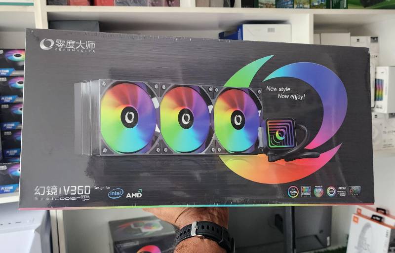 Zero Master 360mm Liquid cooler (Black)