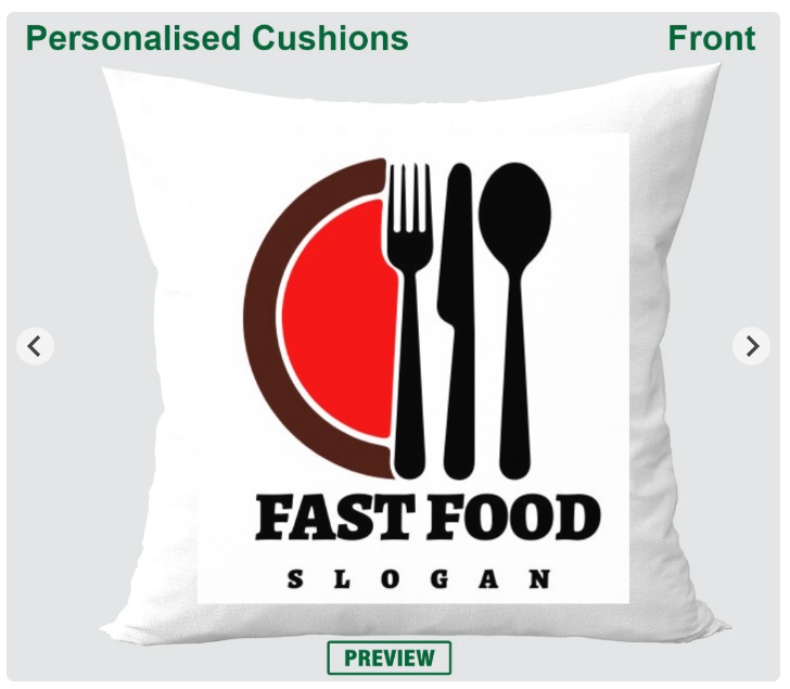 Personalised Double Cushions