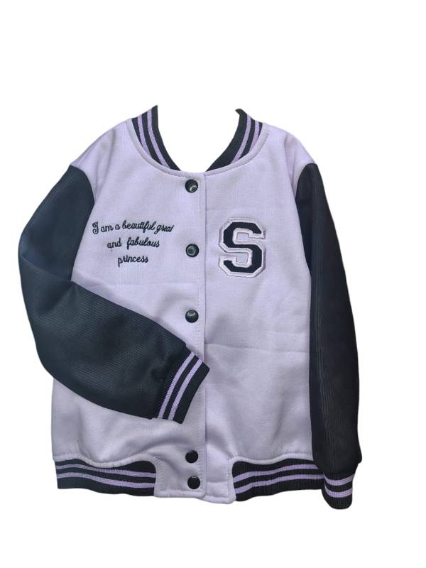 Chaqueta Negra Lila