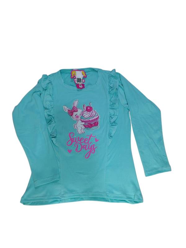 Blusa Aguamarina