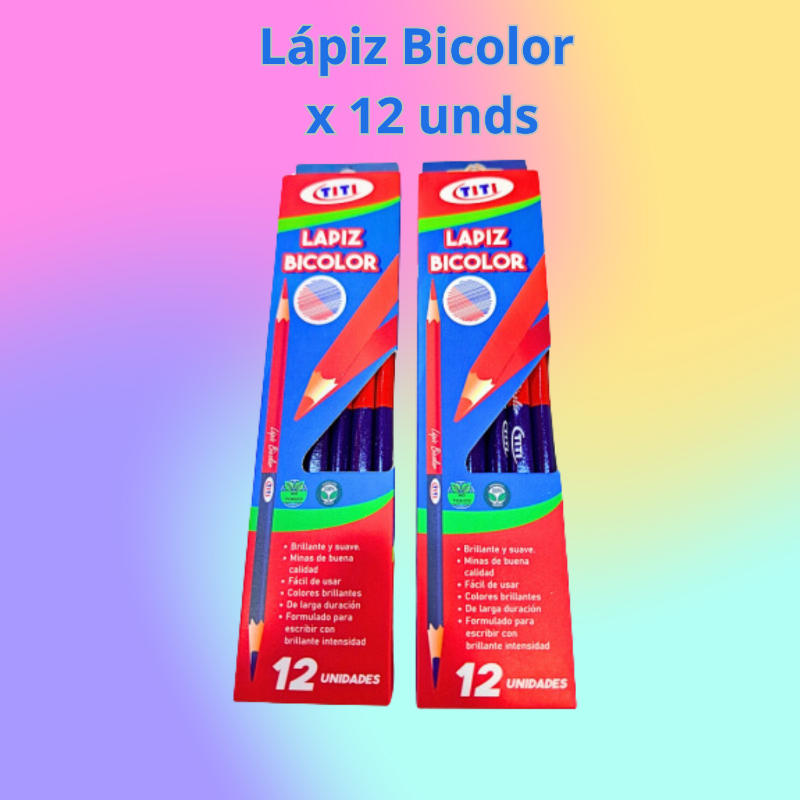 Lápiz Bicolor