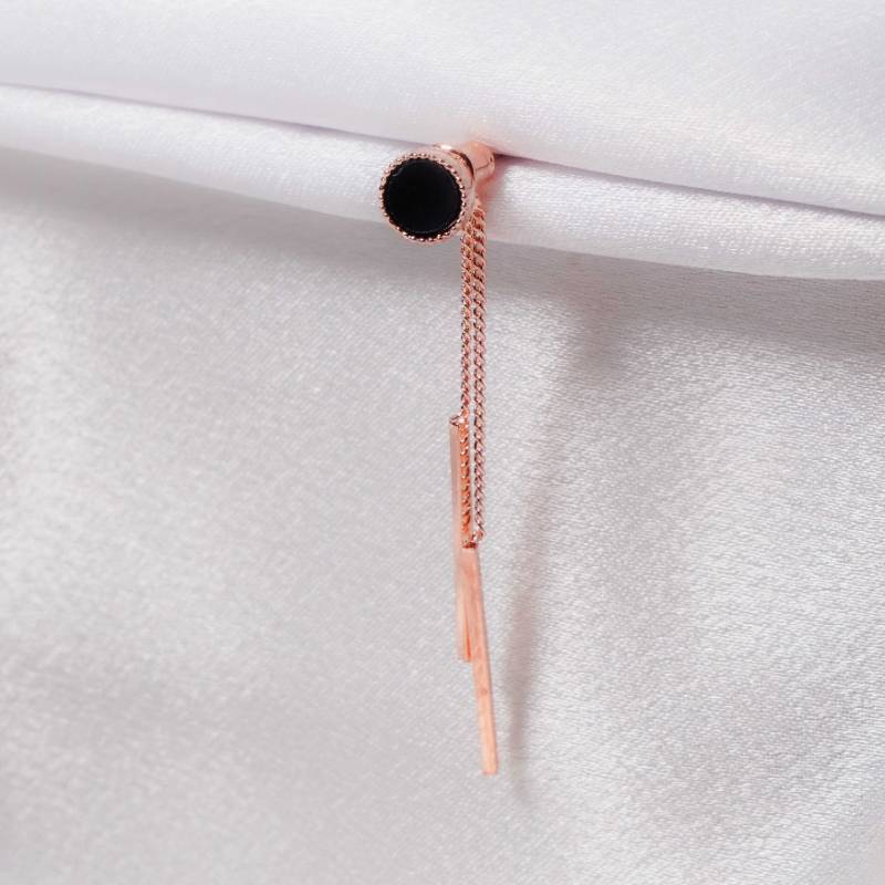 Du Dangly Stick Circle Rose Gold | DL103