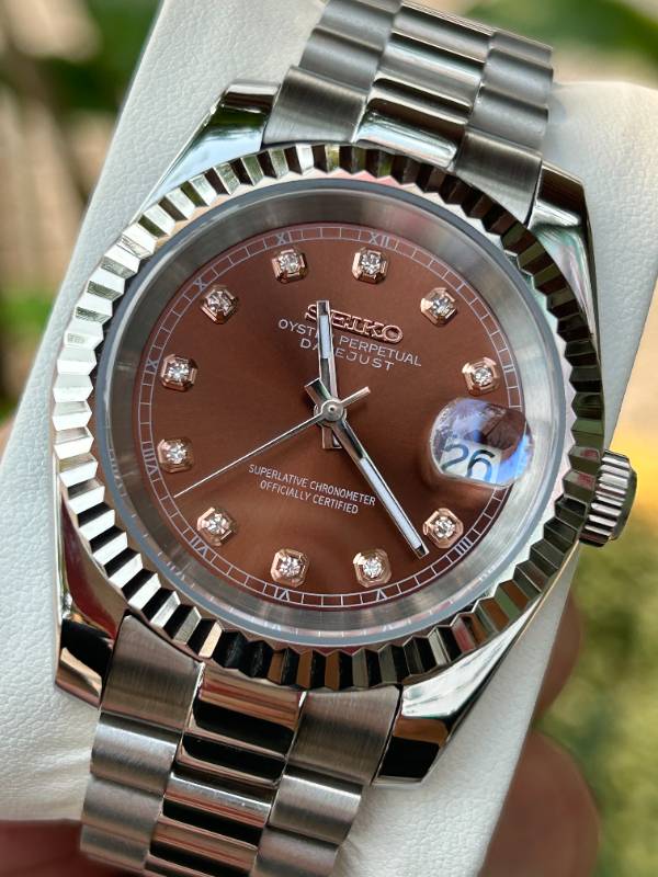 Seiko Datejust Series - SCV1015 - Nam – Kính Sapphire– Automatic – Mặt Số 39mm