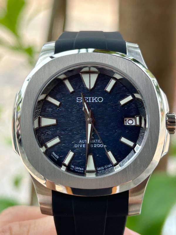 Seiko Nautilus Series - SCV1010 - Nam – Kính Sapphire– Automatic – Mặt Số 40mm