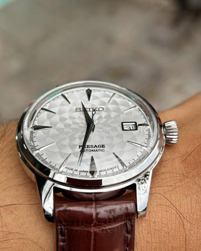Seiko Presage Classic Series - SCV1006 - Nam – Kính Sapphire Cong – Automatic – Mặt Số 40mm