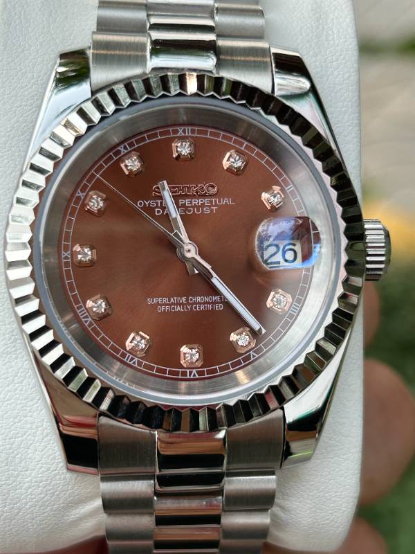 Seiko Datejust Series - SCV1015 - Nam – Kính Sapphire– Automatic – Mặt Số 39mm