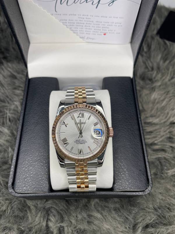 Seiko Datejust Series - SCV1025 - Nam – Kính Sapphire– Automatic – Mặt Số 36mm