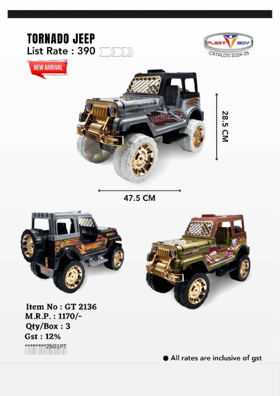 2136 Tornado Jeep