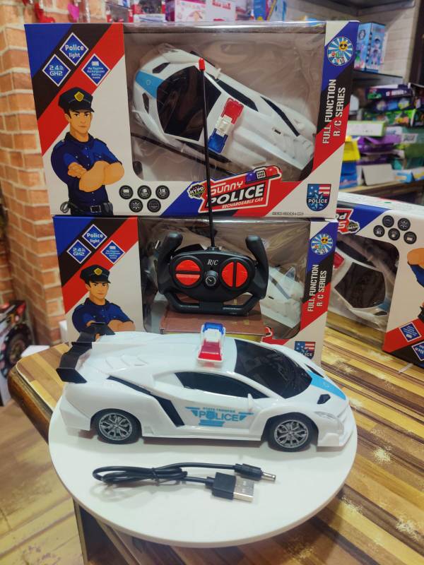 SUNNY POLICE CAR W/LIGHT