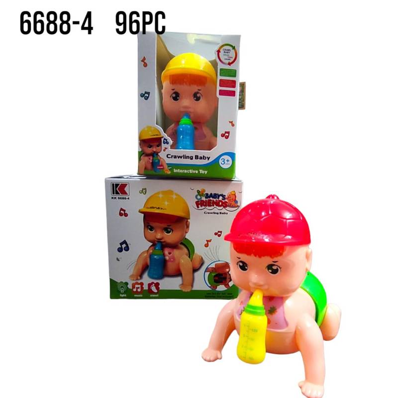 6688-4 Crawling Baby
