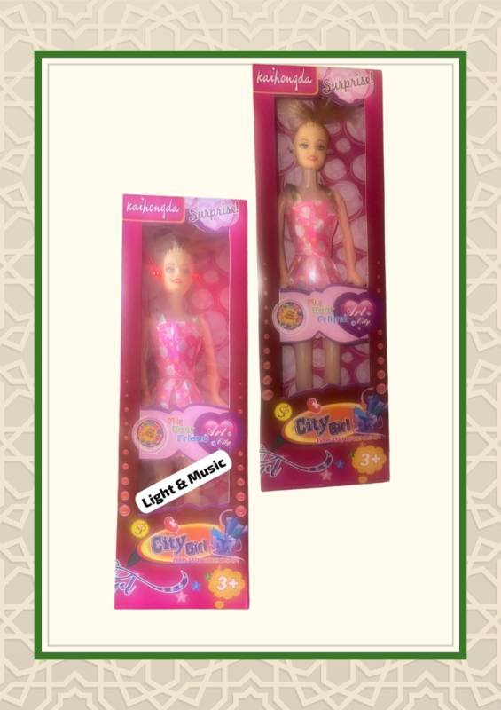 CITY GIRL DOLL W/LIGHT & MUSIC