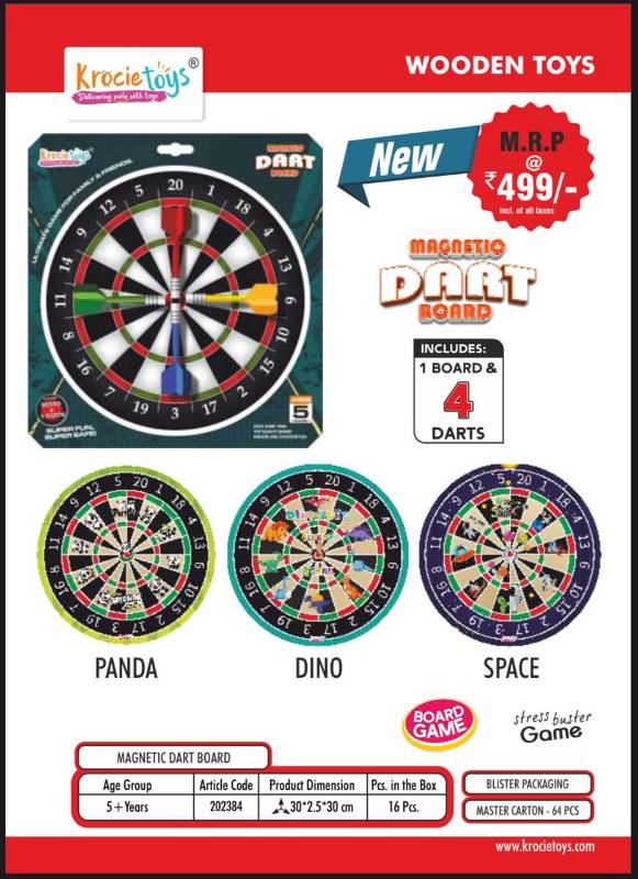 MAGNETIC DART BOARD 
(BLISTER PACKING)