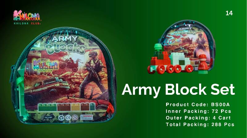 ARMY BLOCK SET