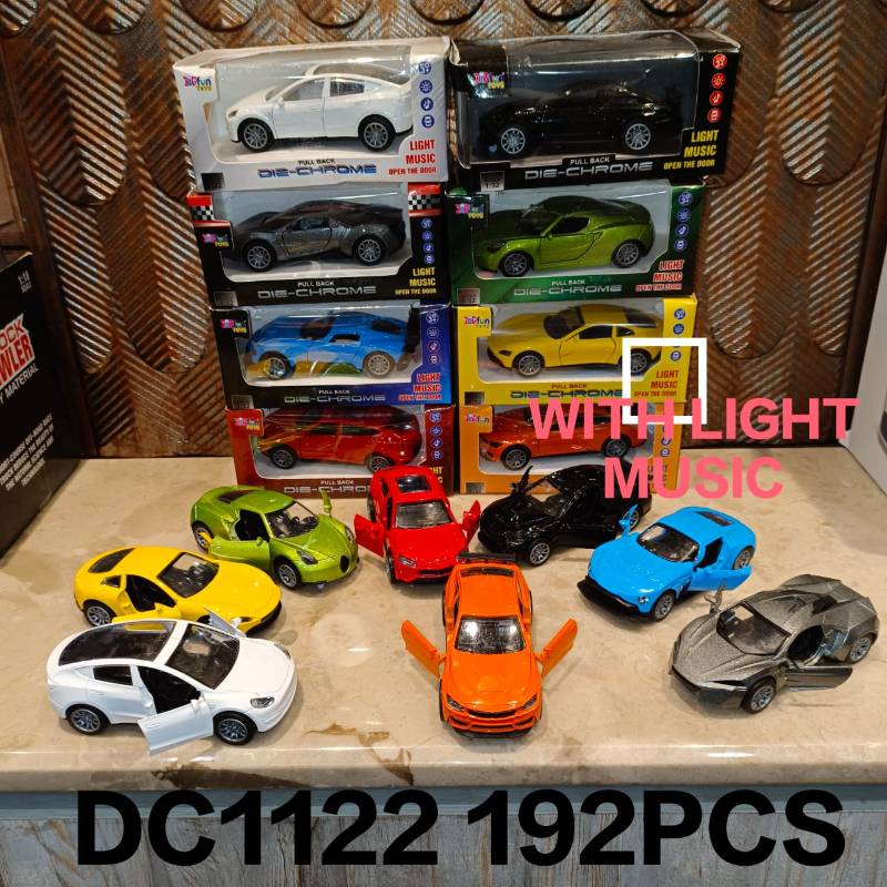 DIE CAST CAR W/LIGHT & MUSIC