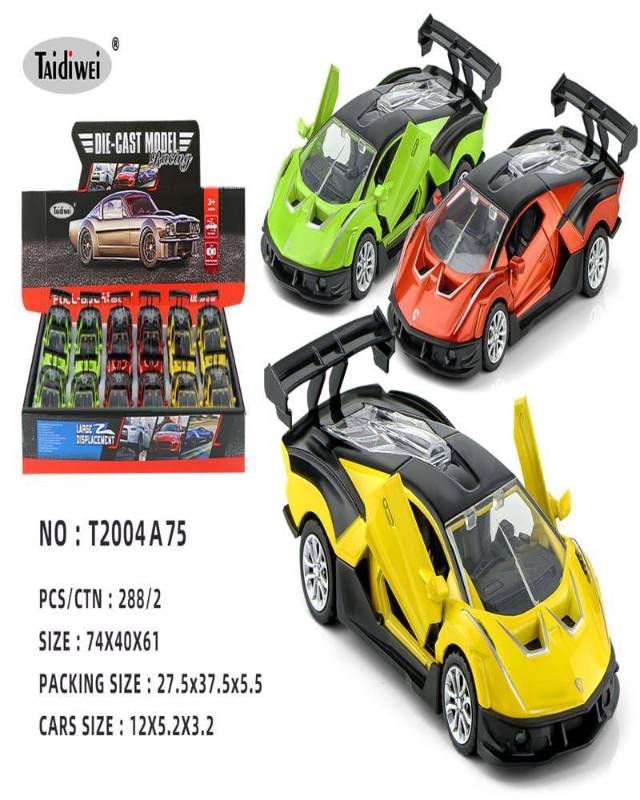 DIE CAST CAR - DOOR OPEN
T2004A75
