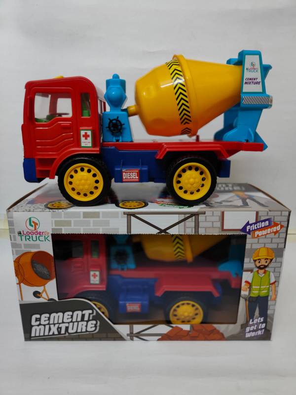 CEMENT MIXTURE
FRICTION POWERED