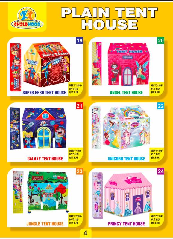 TENT HOUSE CHILDHOOD