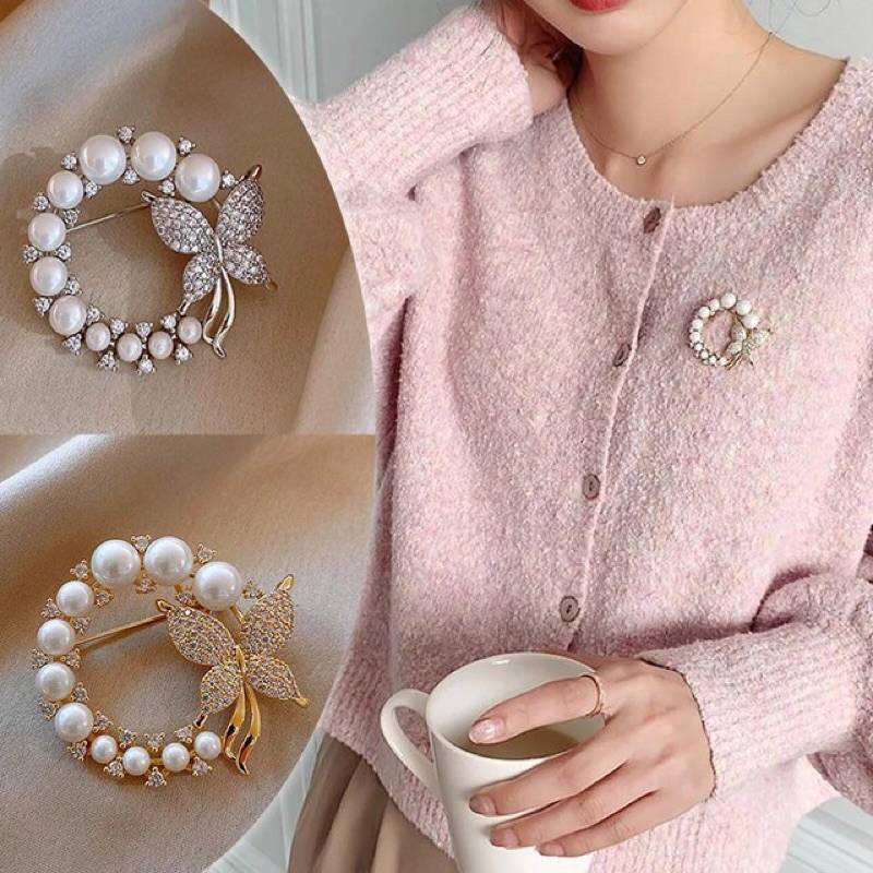 Bros Hijab Wire Mutiara
